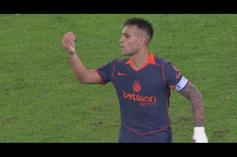Tensioacuten en la Serie A- fuerte cruce entre Lautaro Martiacutenez y Antonio Conte en el Napoli-Inter