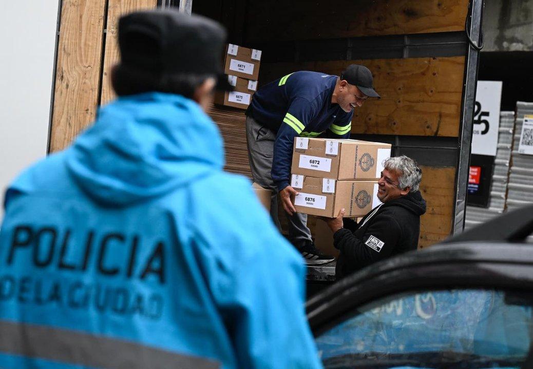 La Policiacutea de la Ciudad puso en marcha el operativo para las Elecciones Nacionales 2025