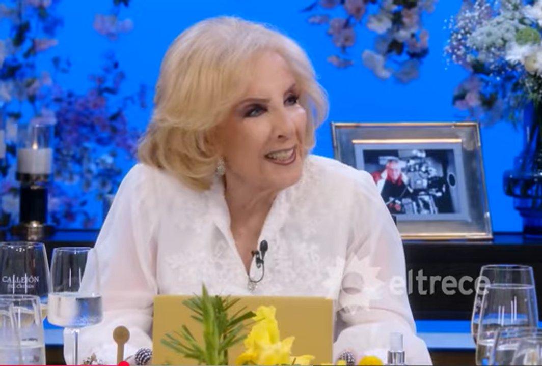 Mirtha Legrand sorprendioacute al confesar un miedo particular