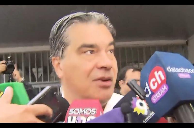 Capitanich votoacute en Chaco- ldquoQue sea una excelente jornada ciacutevica y democraacuteticardquo