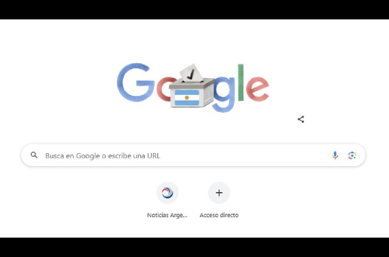 Google celebra las elecciones legislativas 2025 en Argentina con un doodle electoral