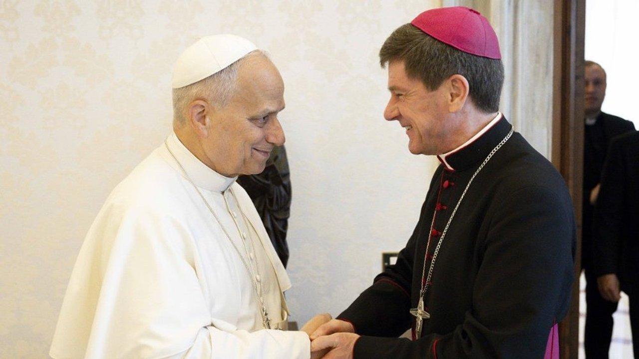 El Papa recibioacute al obispo de Kiev y ambos rogaron por la paz en Ucrania