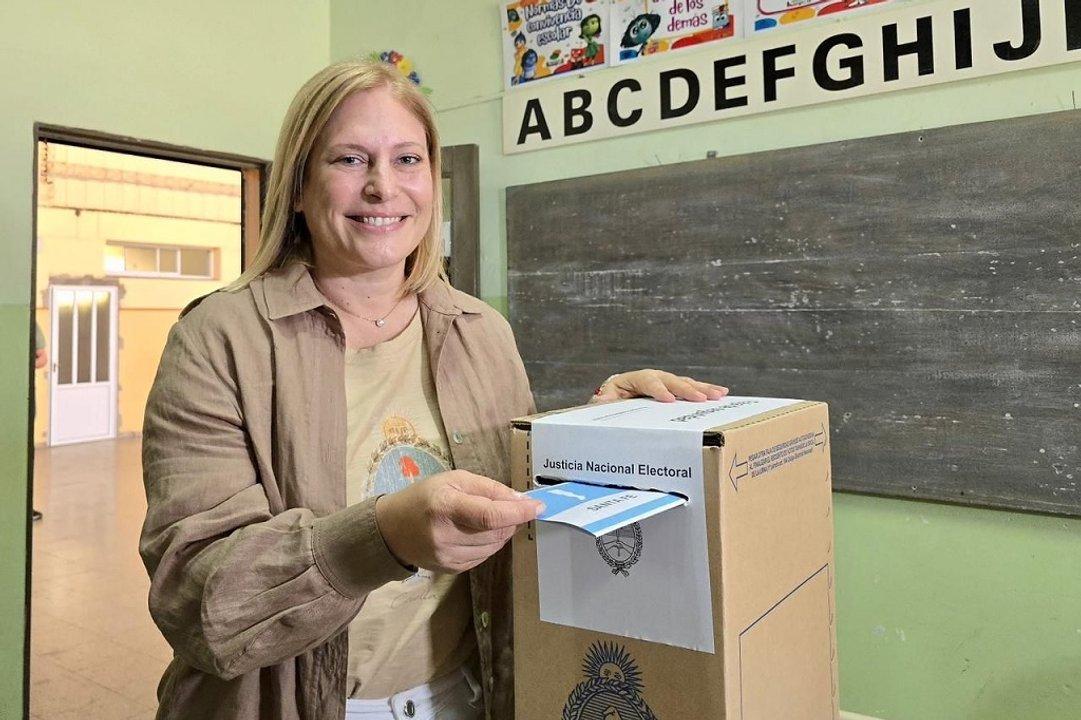 ldquoLos santafesinos hoy haremos historia y mantildeana argentina va a hablar de nosotrosrdquo aseguroacute Gisela Scaglia