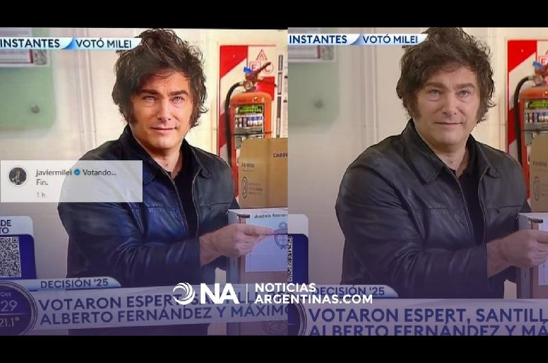 Javier Milei se photoshopeoacute y estallaron los memes- ldquoSe puso la cara de Homelanderrdquo