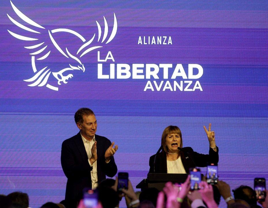Patricia Bullrich- ldquoVamos a tener los brazos abiertos para construir las mayoriacuteas