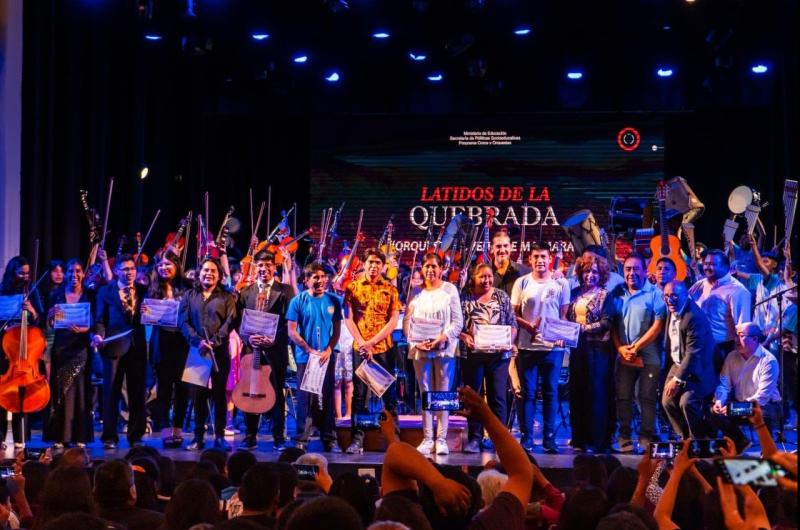 Latidos de la Quebrada concierto gratuito de orquestas infanto juveniles de Jujuy