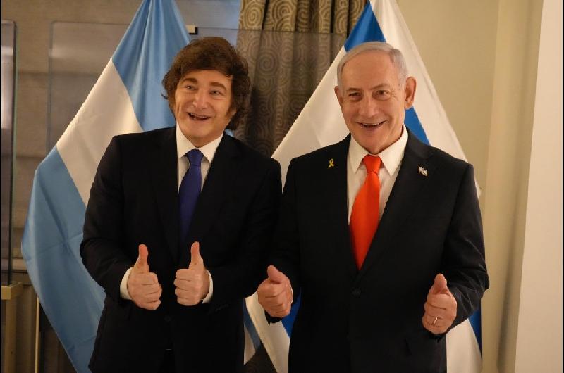 Netanyahu felicitoacute a Milei por la victoria en las elecciones legislativas
