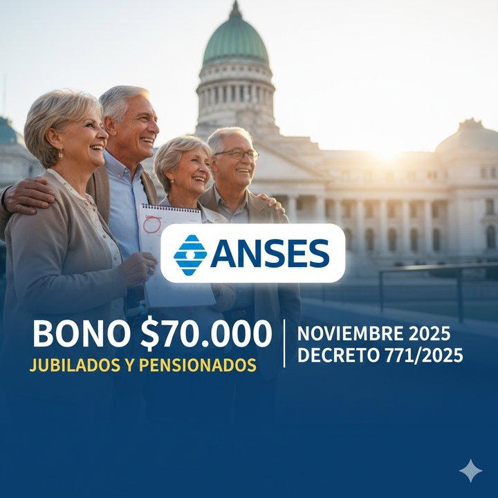 URGENTE- Bono de 70000 de ANSES para Jubilados y Pensionados iquestquieacutenes cobran y fechas de pago