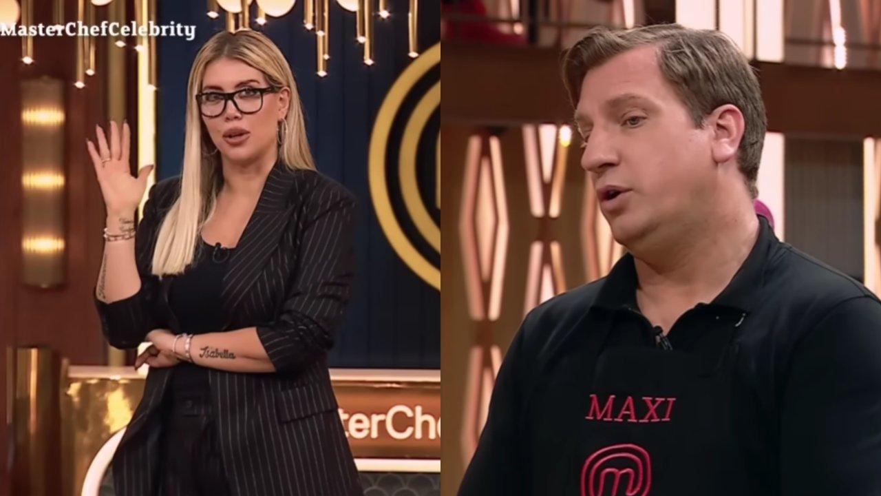 Wanda Nara se cansoacute de Maxi Loacutepez en MasterChef Celebrity- ldquoSiento que todo es una mojada de oreja para miacuterdquo