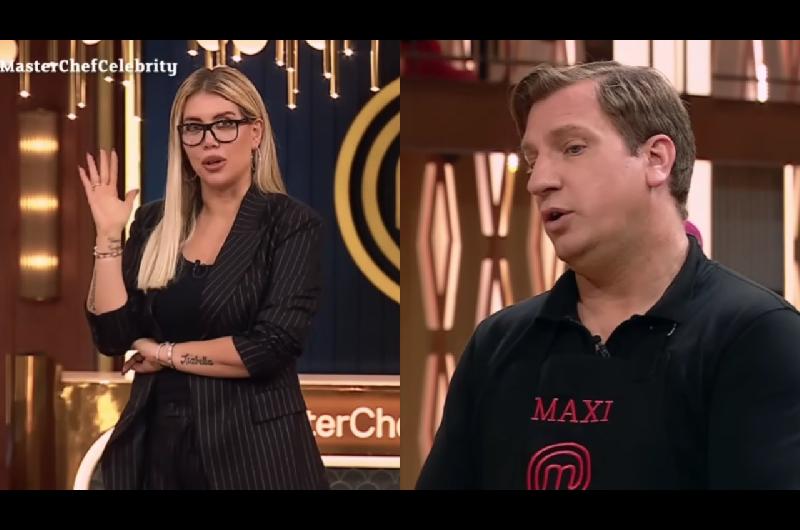 Wanda Nara se cansoacute de Maxi Loacutepez en MasterChef Celebrity- ldquoSiento que todo es una mojada de oreja para miacuterdquo