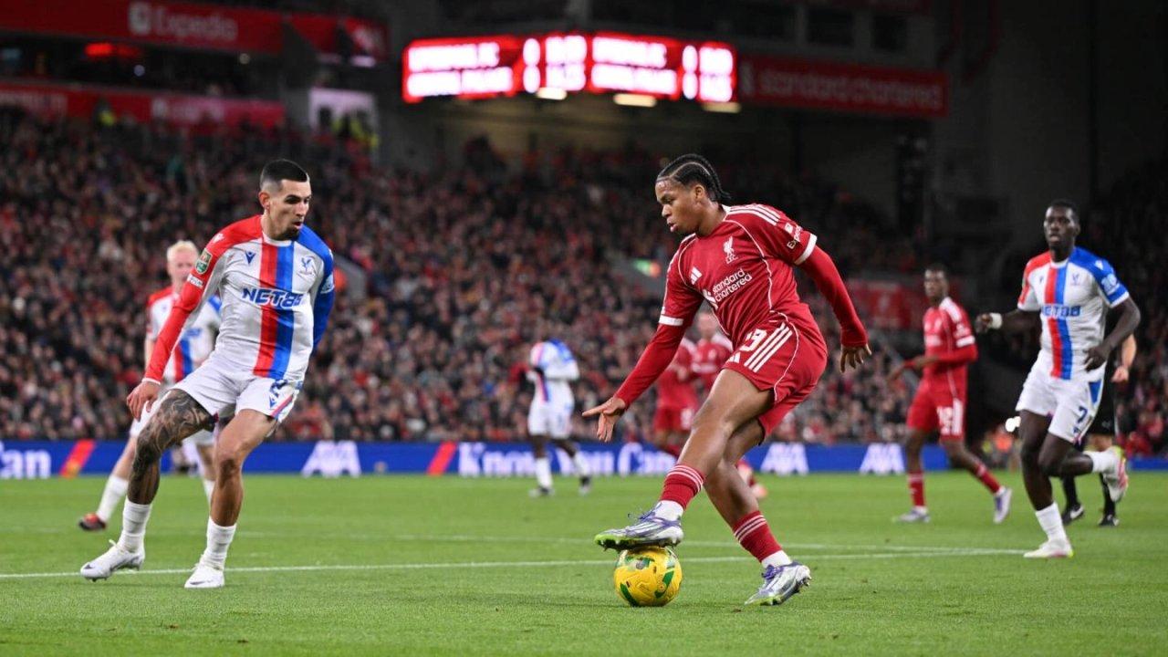 Liverpool perdioacute con el Crystal Palace y quedoacute eliminado de la Copa de la Liga