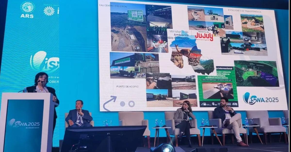 Jujuy expuso su modelo de gestioacuten de residuos en el Congreso Mundial ISWA