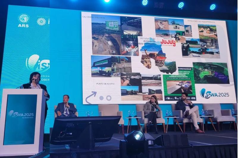 Jujuy expuso su modelo de gestioacuten de residuos en el Congreso Mundial ISWA