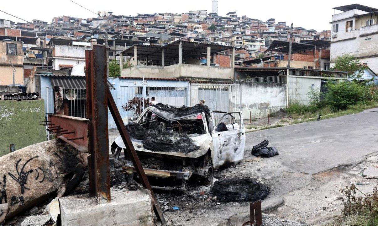 Riacuteo de Janeiro- las fotos tras el megaoperativo antinarco
