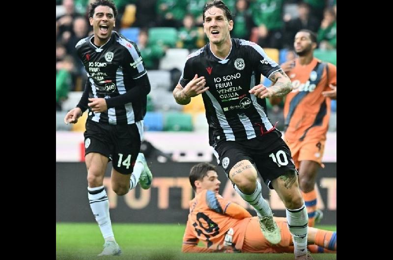 Udinese vencioacute a Atalanta y le sacoacute el invicto en la Serie A
