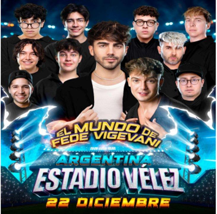 El Mundo de Fede Vigevani tendraacute su uacuteltima funcioacuten en el Estadio Veacutelez