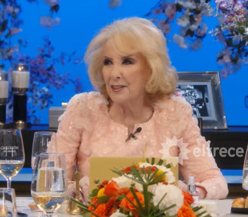  ldquoiquestPor queacute tu ex te agrede tantordquo- Mirtha acorraloacute a Santilli y elogioacute su respuesta