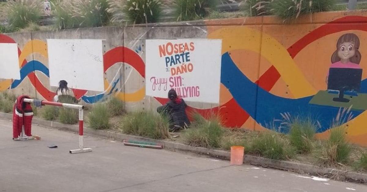Realizan un mural con realidad aumentada