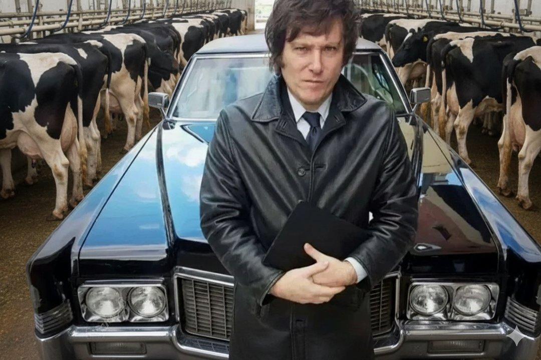 Javier Milei licita la renovacioacuten de la ruta de la carne y la leche y 17 millones de argentinos lo festejan