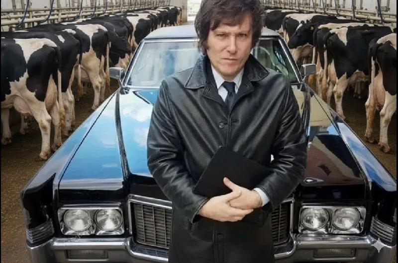 Javier Milei licita la renovacioacuten de la ruta de la carne y la leche y 17 millones de argentinos lo festejan