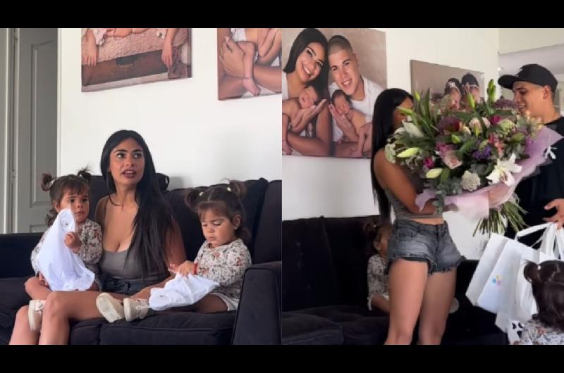 El detalle de Thiago Medina a Daniela Celis en agradecimiento por acompantildearlo desde su accidente