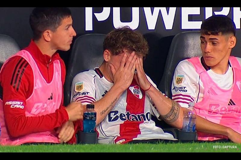 Colidio sufrioacute un desgarro y se pierde el Superclaacutesico- otro golpe para un River en crisis