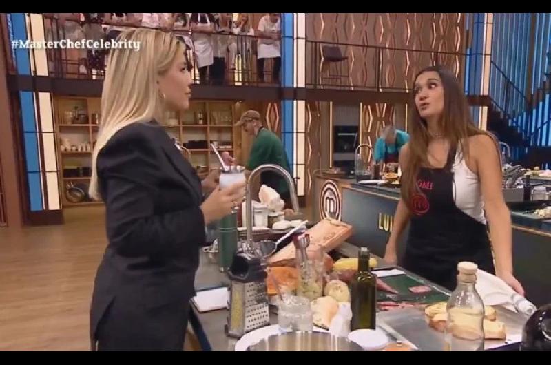 MasterChef Celebrity- Wanda Nara encaroacute a Momi Giardina y la llamoacute ldquoinestablerdquo