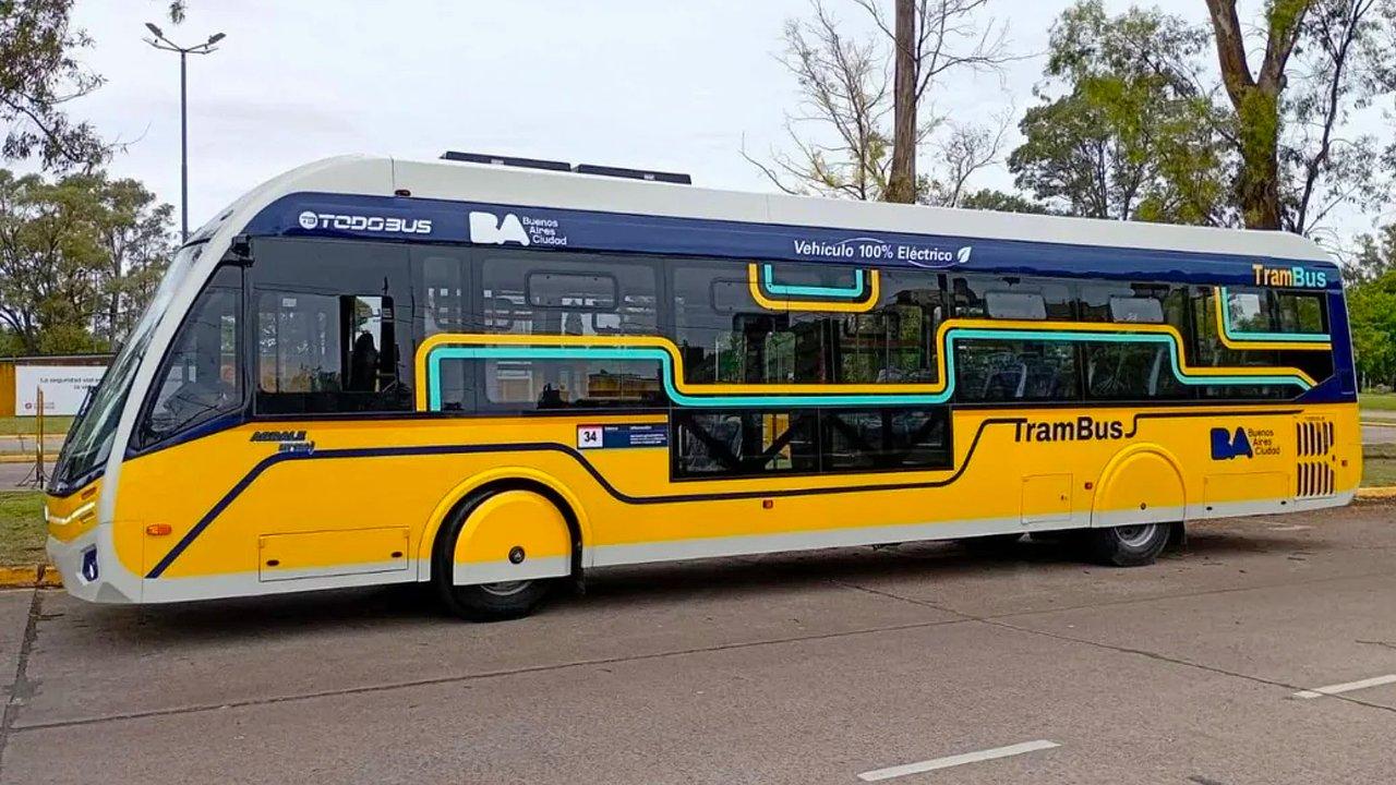 Trambuacutes eleacutectrico- ficha teacutecnica y primeros datos del modelo que debuta en CABA