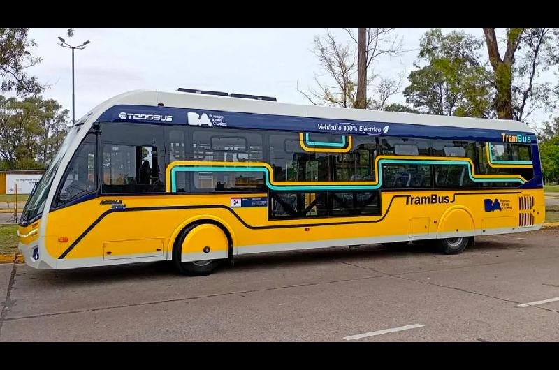 Trambuacutes eleacutectrico- ficha teacutecnica y primeros datos del modelo que debuta en CABA