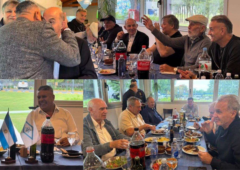 Un asado con historia- la AFA reunioacute a los campeones del 78 y del 86 en el Predio de Ezeiza