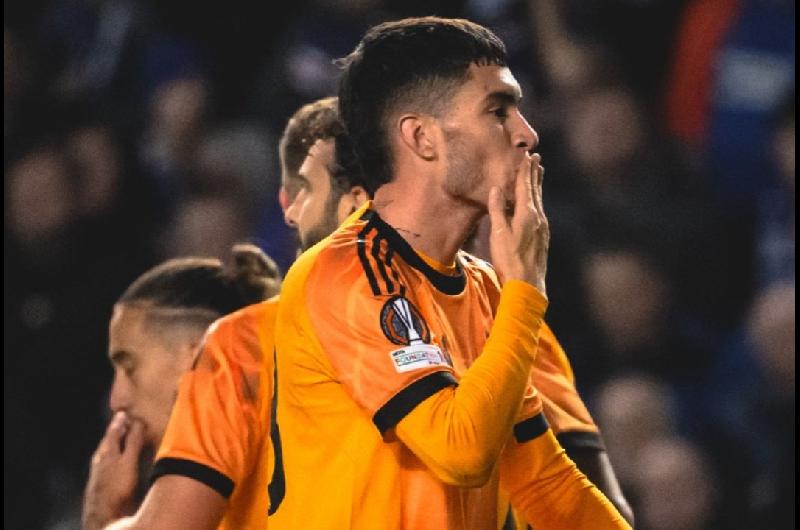 Asiacute fue el gol de Matiacuteas Souleacute ante Rangers en la Europa League