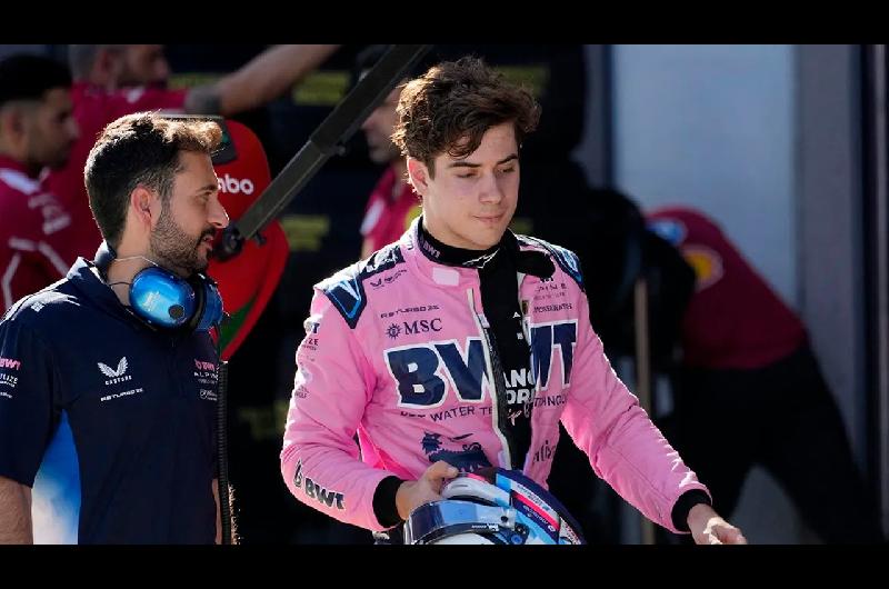 Galperiacuten insinuacutea la continuidad de Franco Colapinto en Alpine