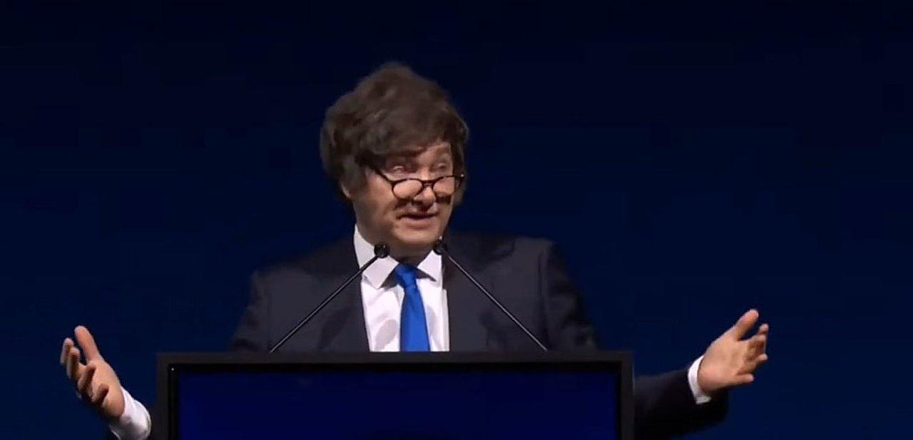 Milei participoacute de la gala del CPAC en Miami