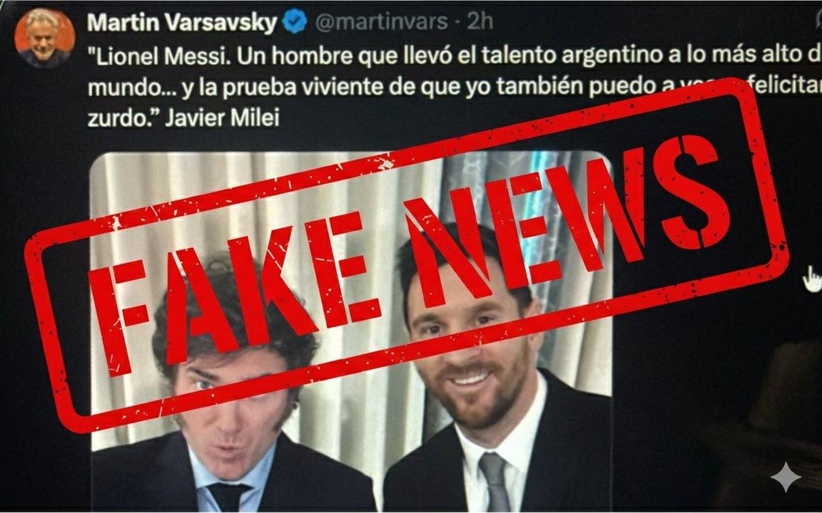 Despido con causa del troll center libertario- el impulsor de la jornada laboral de 13 horas publicoacute una fake