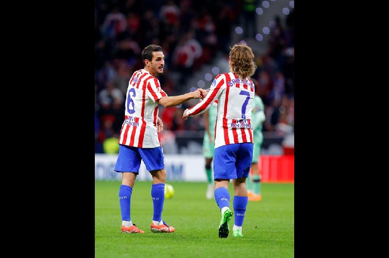 Con presencia argentina el Atleacutetico de Madrid superoacute al Levante en LaLiga