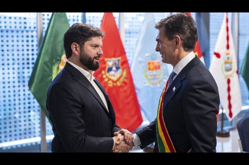 Boric y Paz inician una nueva etapa en el viacutenculo bilateral tras 19 antildeos sin cumbres Chile-Bolivia