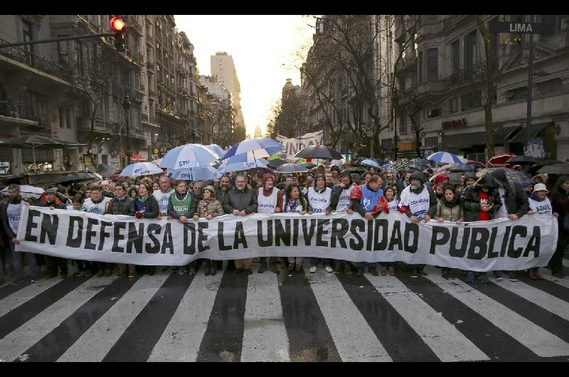 Universidades nacionales convocan a un paro por tres diacuteas y reclaman la aplicacioacuten de la Ley de Financiamiento