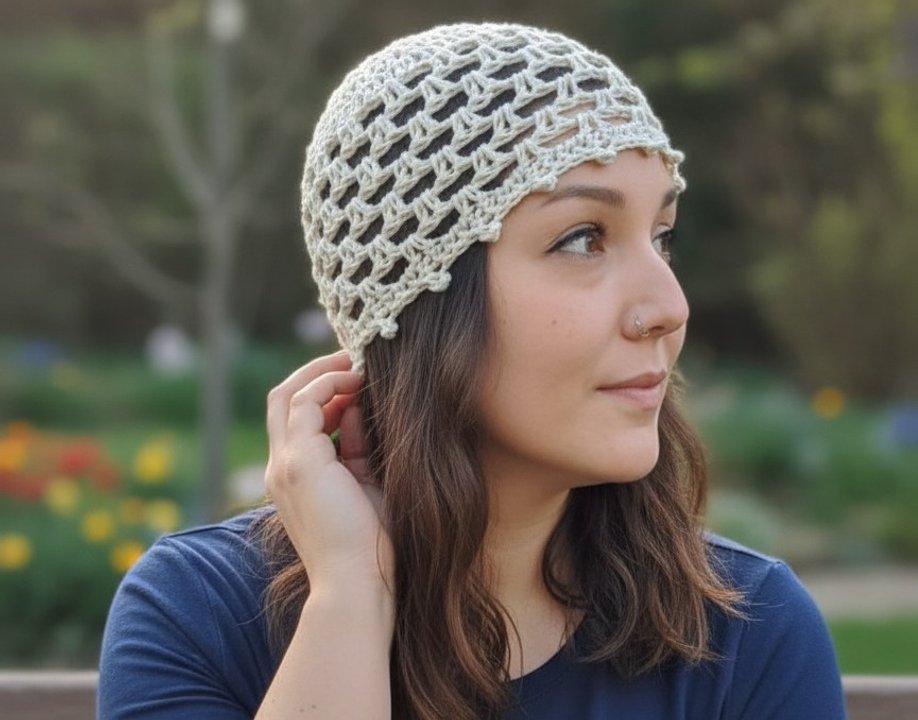 ldquoMesh hatrdquo- el gorro de crochet liviano que se convirtioacute en el accesorio estrella del verano