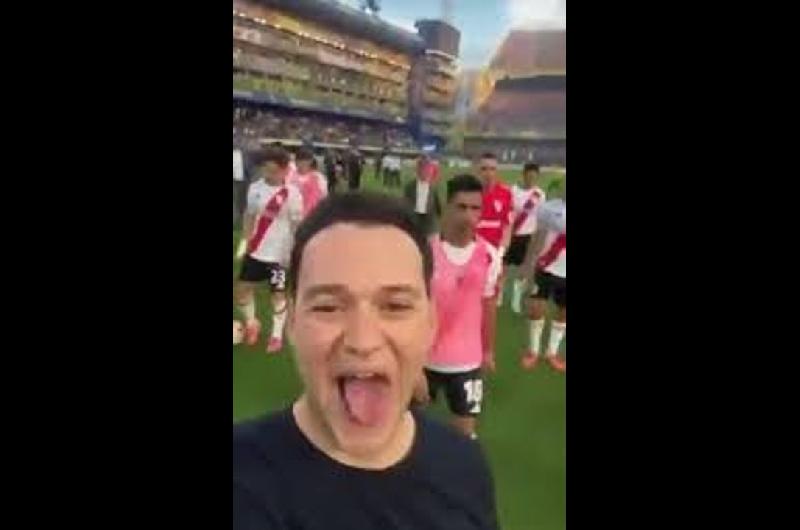 El hincha agredido por Maximiliano Salas explicoacute lo ocurrido y sorprendioacute con su postura