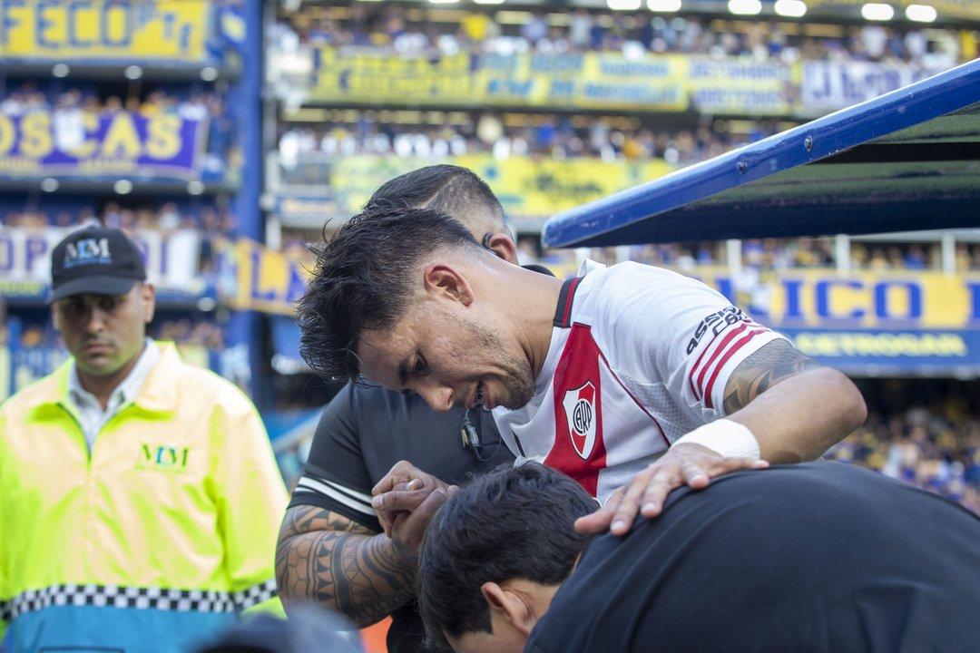 Maximiliano Meza sufrioacute una grave lesioacuten y tendraacute que ser operado nuevamente