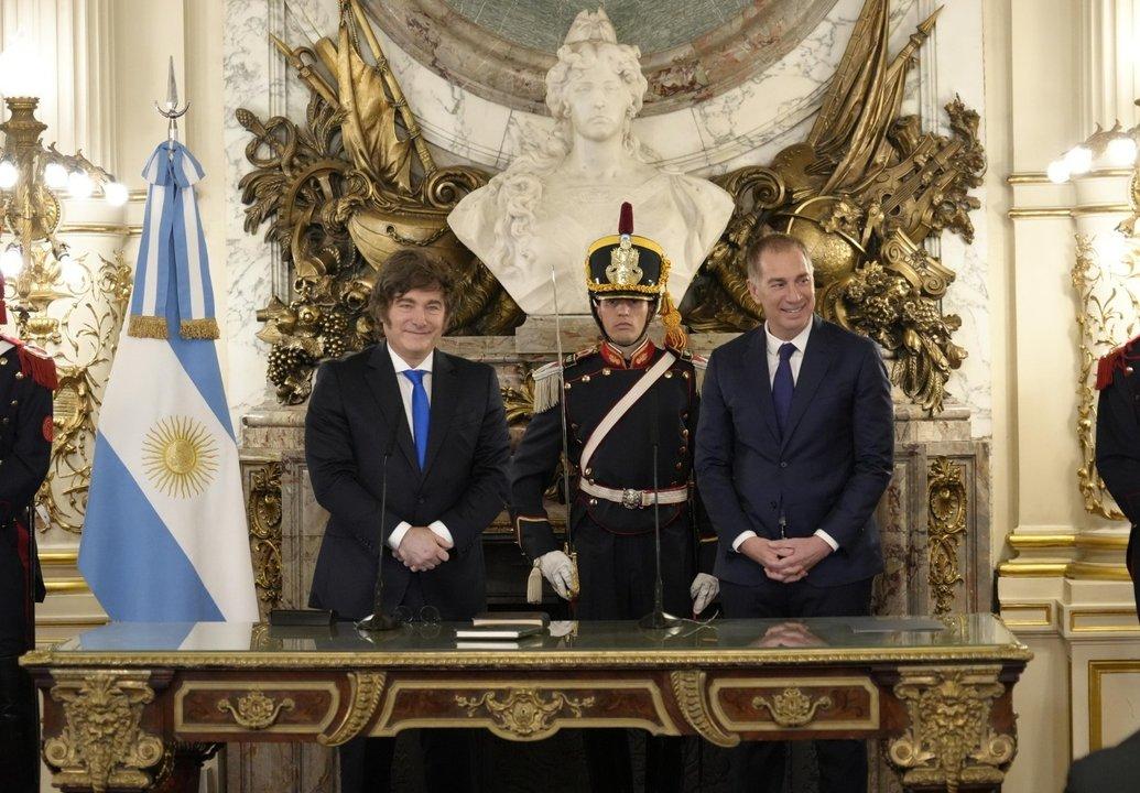 Santilli juroacute su cargo como ministro del Interior y arranca gira por las provincias