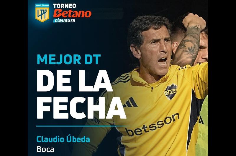 Claudio Uacutebeda fue elegido el Mejor DT de la Fecha 15 tras vencer a River en su primer Superclaacutesico