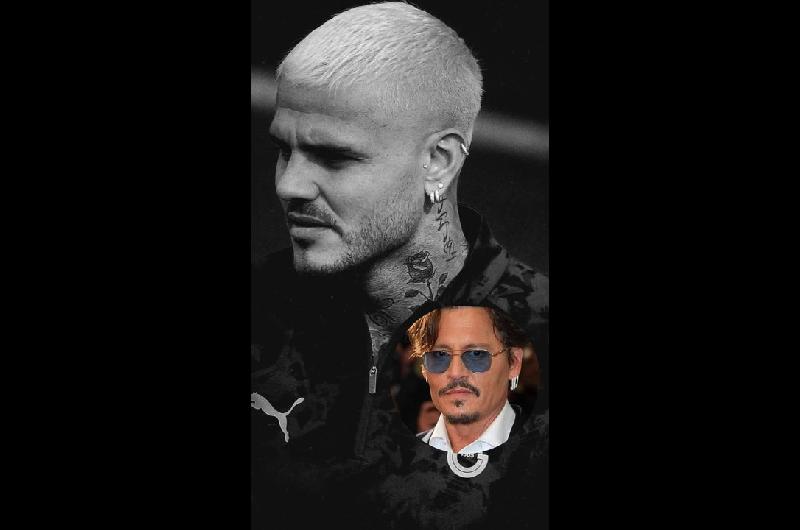 La sorpresiva reaccioacuten de Mauro Icardi al ver a Wanda Nara con Johnny Depp 