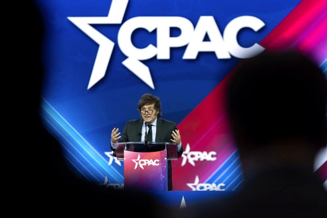 Milei va por el liderazgo de los dirigentes conservadores de Ameacuterica Latina