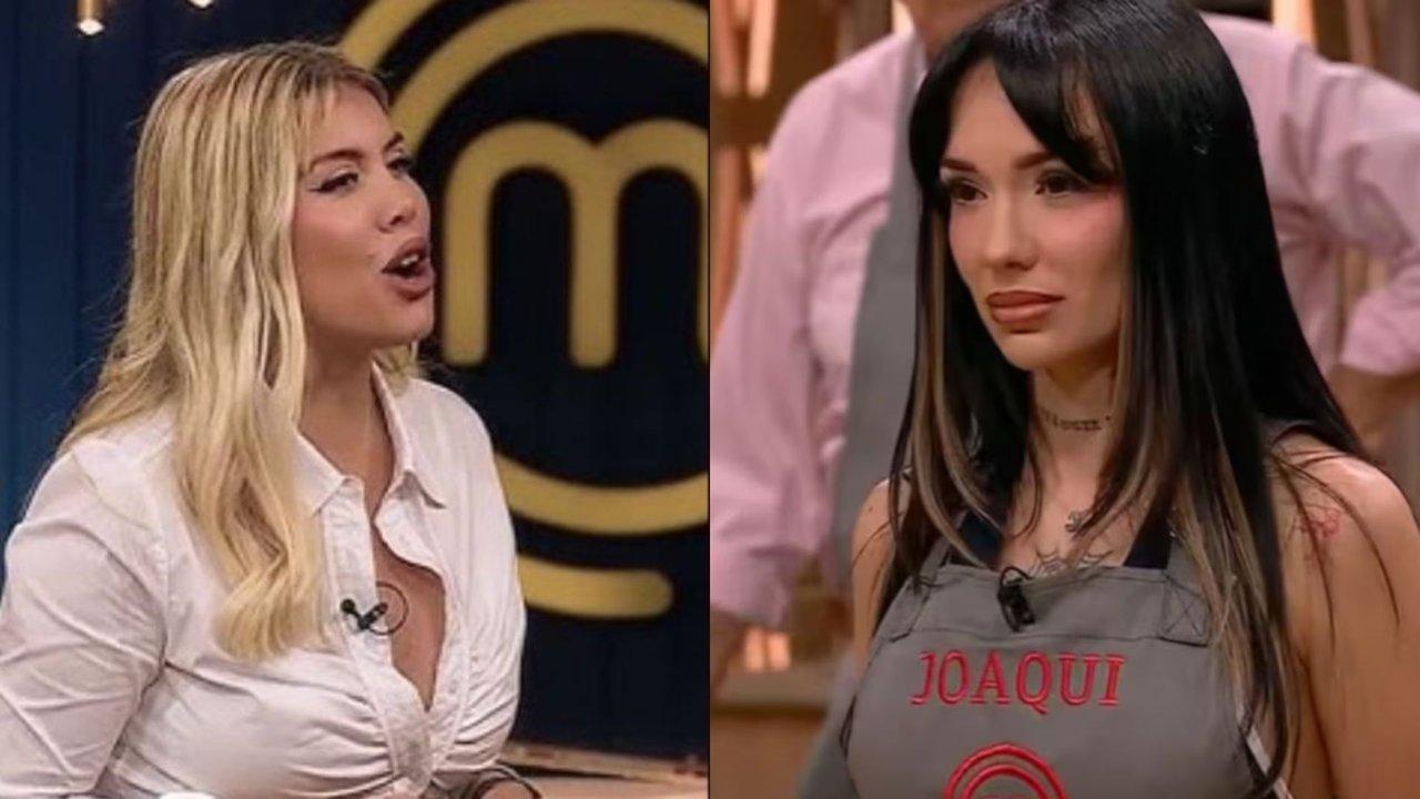 Tenso cruce entre La Joaqui y Wanda Nara por Valentina Cervantes- Mi amiga es buena pero no