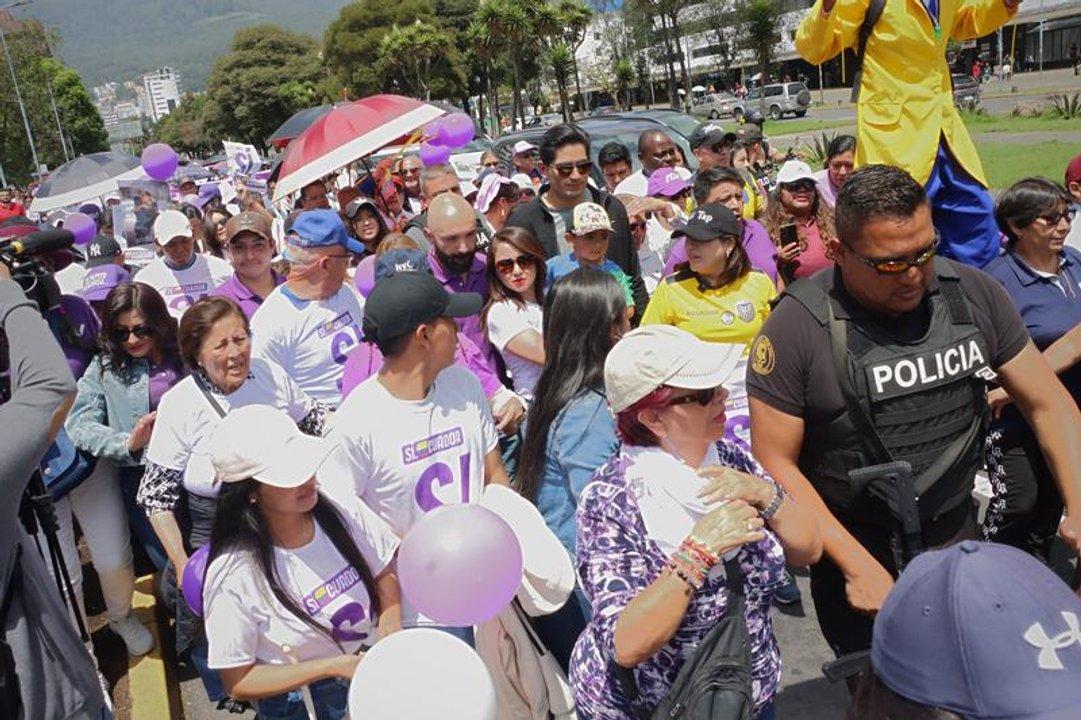 Noboa optimista ante posible triunfo de referendo y consulta popular en Ecuador