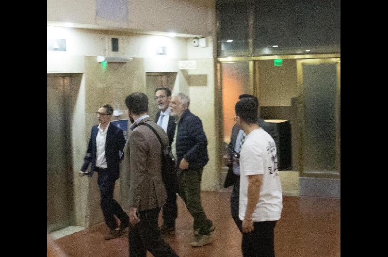 Julio De Vido llegoacute a Comodoro Py para entregarse