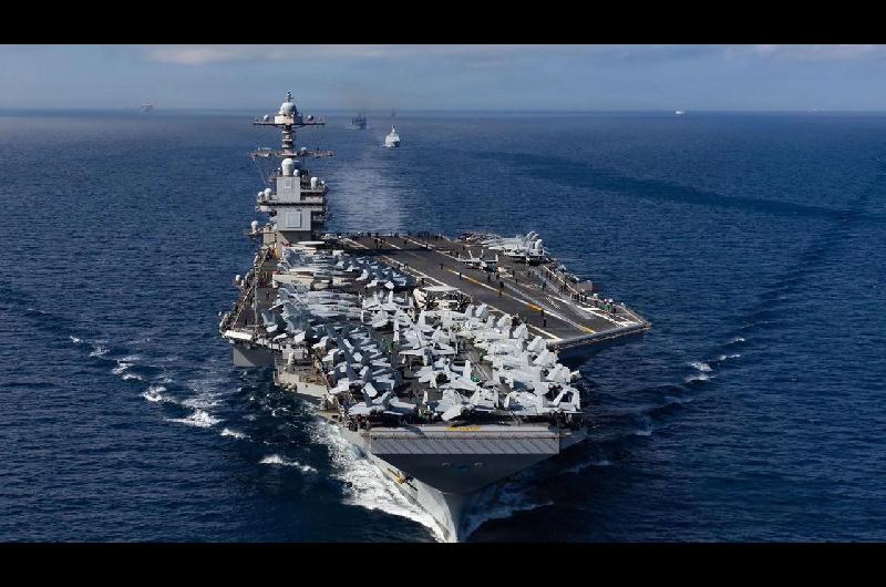 Inminente llegada del portaaviones maacutes avanzado de Estados Unidos a la costa venezolana