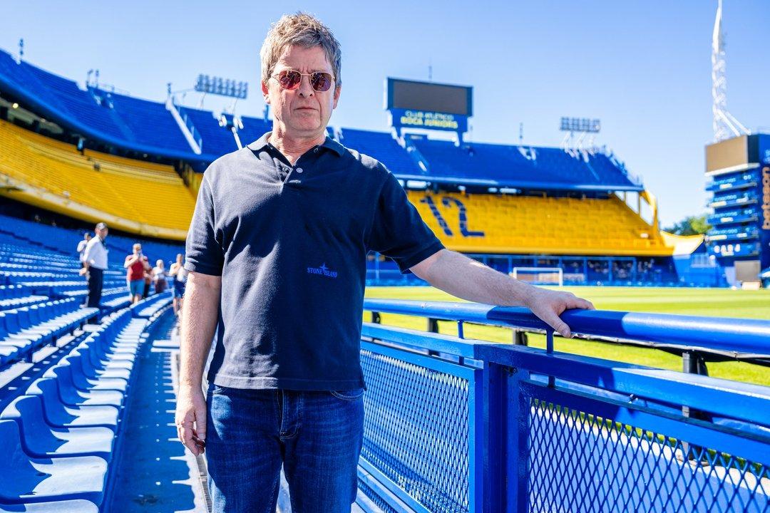 Noel Gallagher volvioacute a visitar La Bombonera
