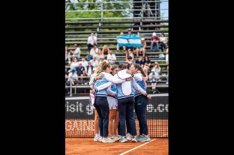 Argentina sumoacute un triunfo importante para acercarse a las qualifiers de la Billie Jean King Cup